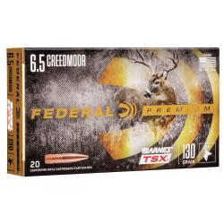 Federal Premium 6.5Creedmoor 120gr Trophy Copper 20 Per Box