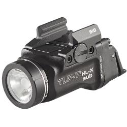 Streamlight 69504 TLR-7 HL-X SUB USB Black 6000 Series Aluminum Sig P365/XL 1000 Lumens