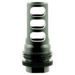 SilencerCo AC1557 ASR Muzzle Brake Black Steel with 5/8