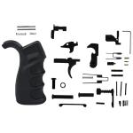 TacFire LPK02USAB Lower Parts Kit AR-15 Black PGAR-B Grip Black