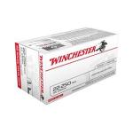 WINCHESTER USA 22-250 REM 45GR JHP 40RD
