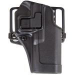 Blackhawk 410506BKR Serpa CQC OWB Size 06 Matte Black Polymer Belt Loop/Paddle Fits Sig P220/P225/P226/P228 Right Hand
