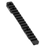 Picatinny Scope Rail Black Anodized Aluminum 11 Picatinny Scope Rail Black Anodized Aluminum 11