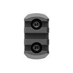 ARMASPEC PICATINNY RAIL COVERS M-LOC 3 SLOT BLACKARMASPEC PI..