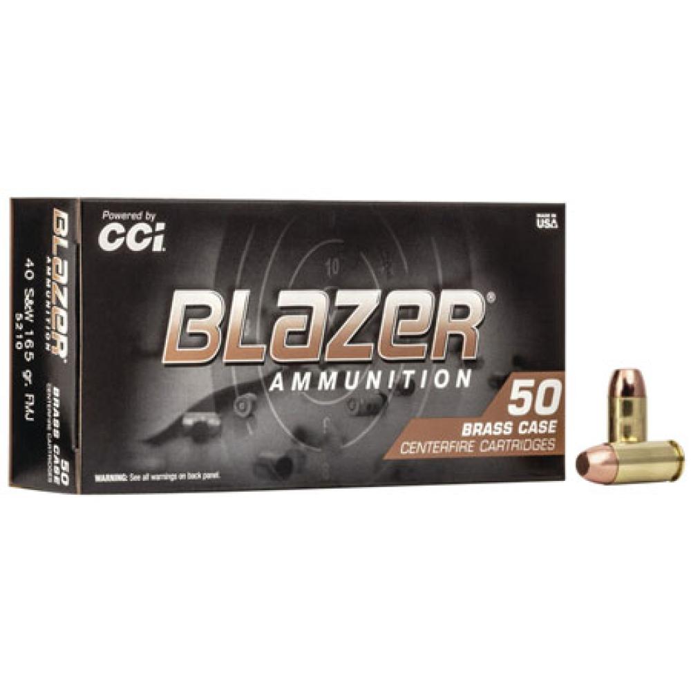 blazer 40 s&w fmj 165 grain