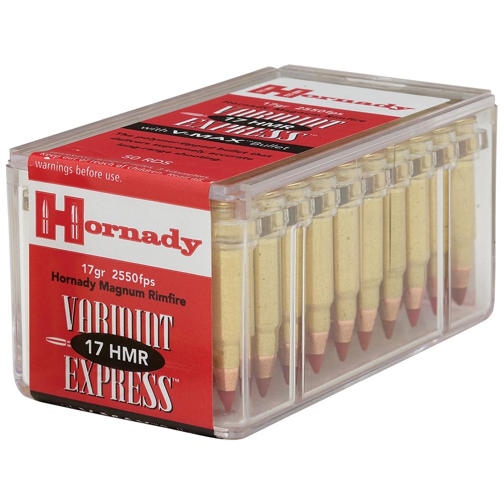 HORNADY VARMINT EXPRESS 17 HMR 17GR V-MAX