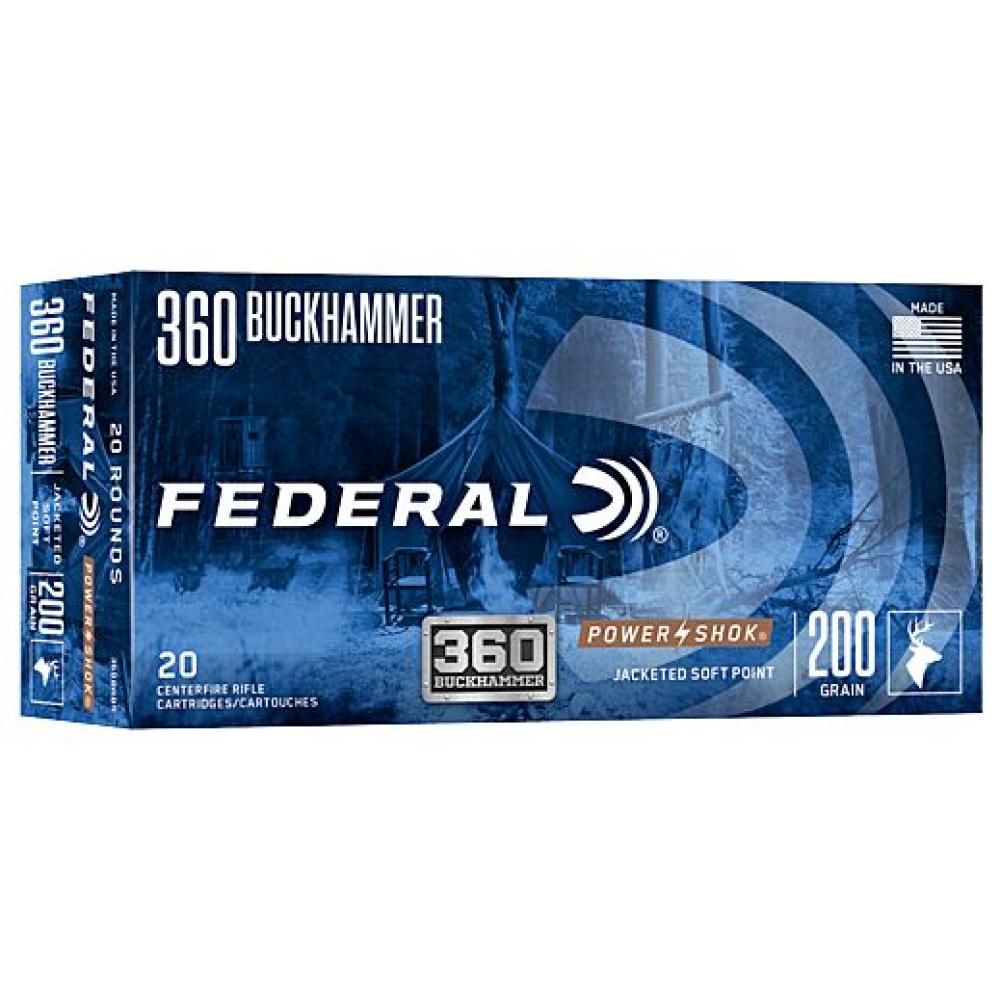 FEDERAL POWER-SHOK 360 BUCKHAMMER 200G SP