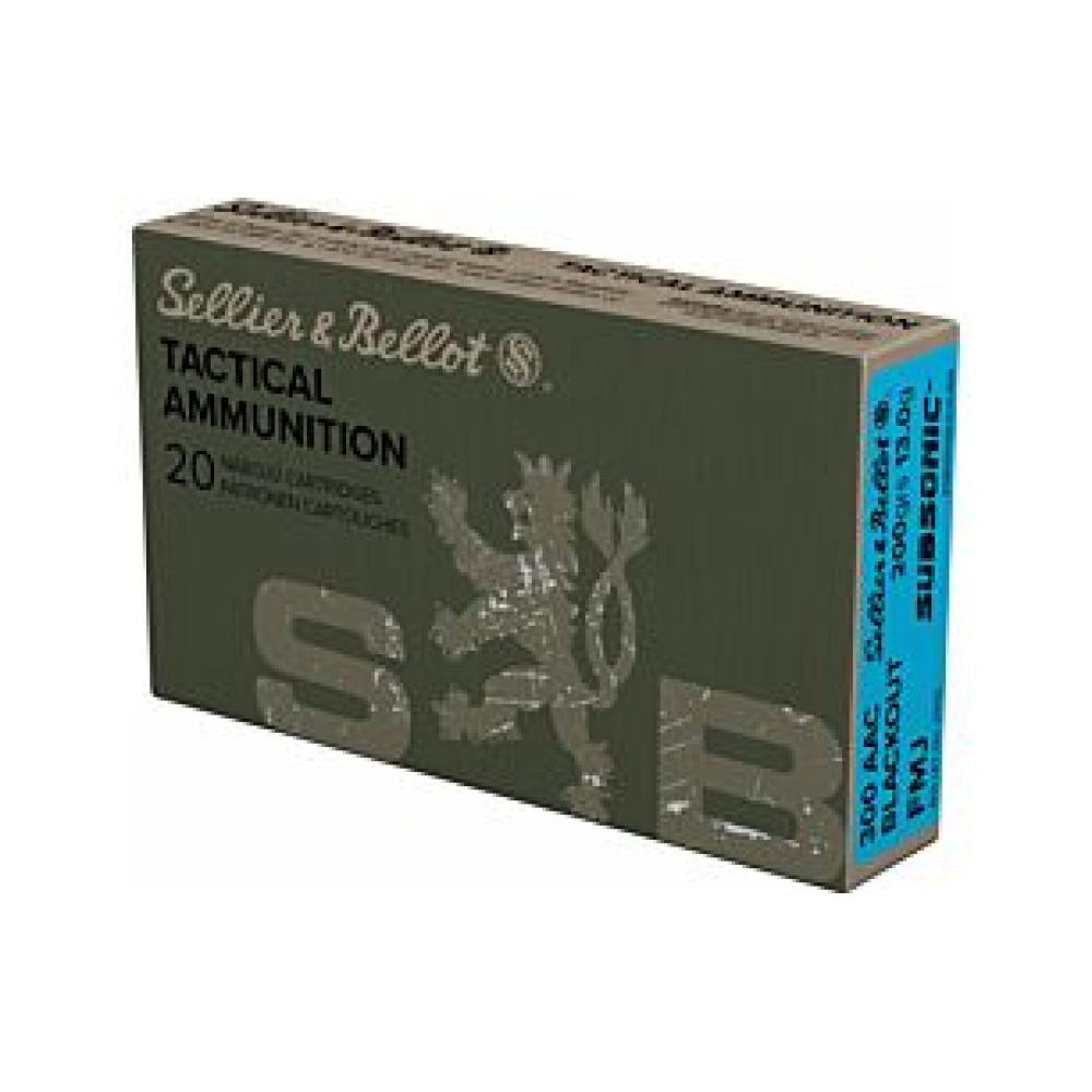 S&B SUBSONIC 300 AAC 200GR FMJ 20RD