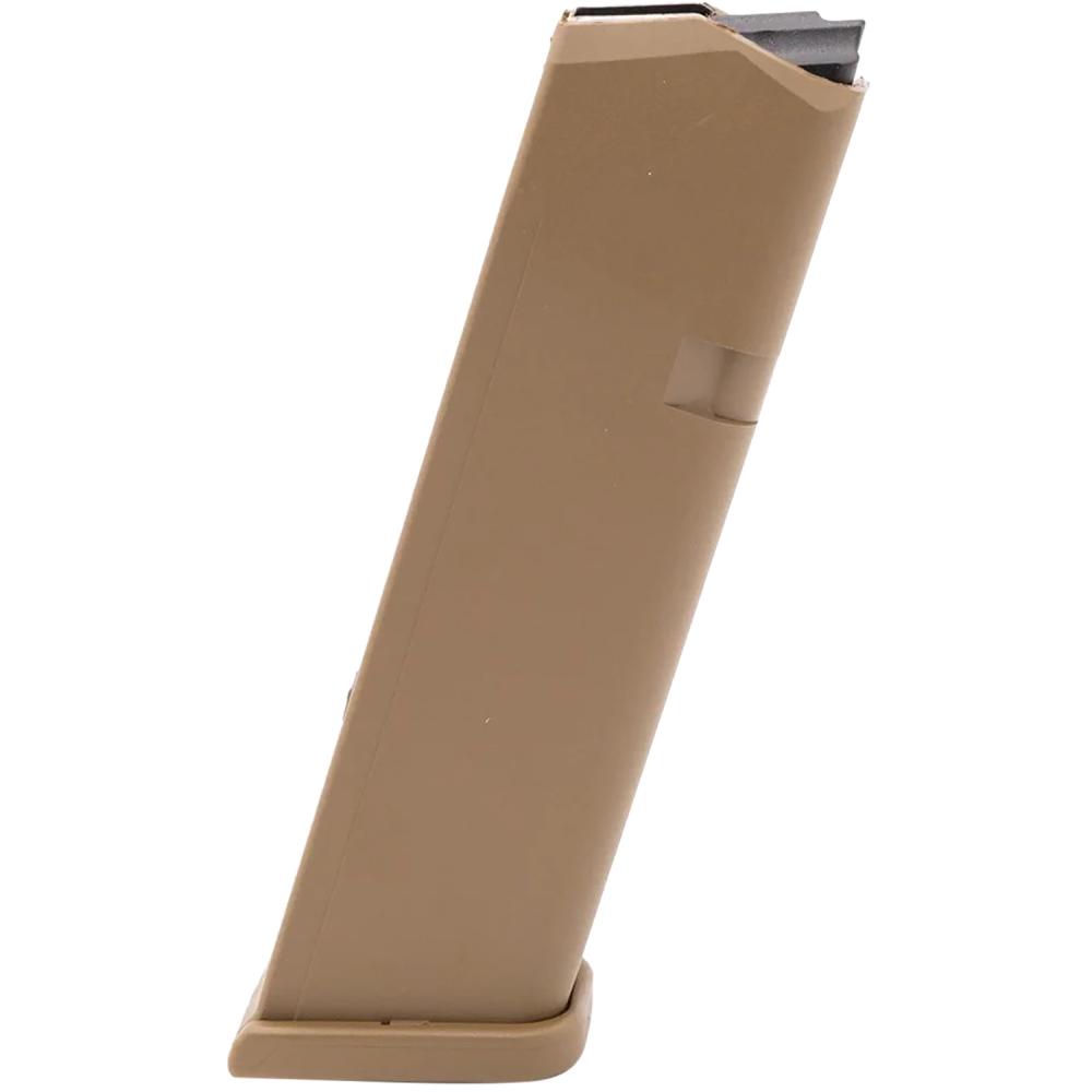 Glock 47487 G17/19 17rd 9mm Luger Fits Glock 17/19X Coyote Tan Polymer