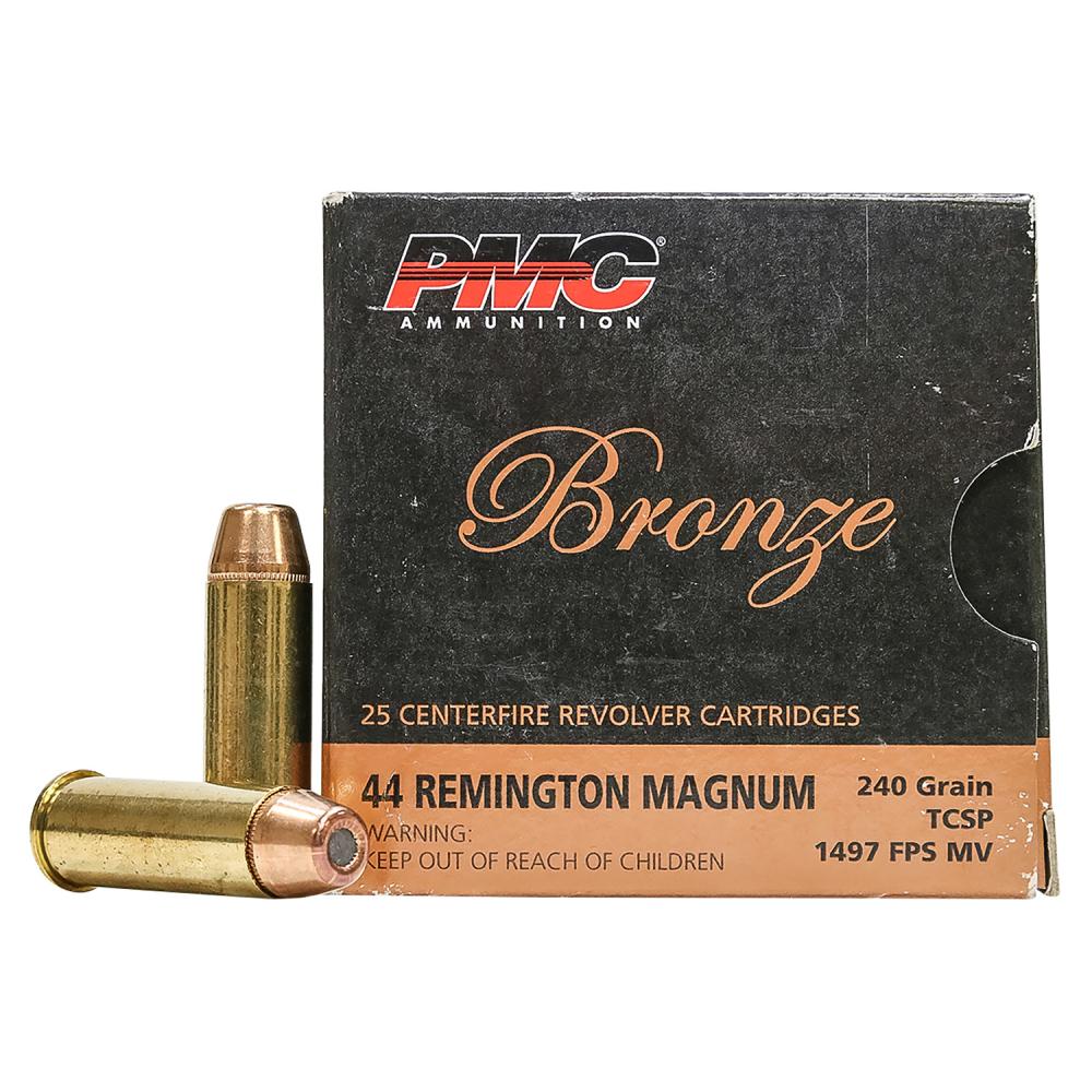 PMC 44D Bronze 44RemMag 240gr Truncated Cone Soft Point