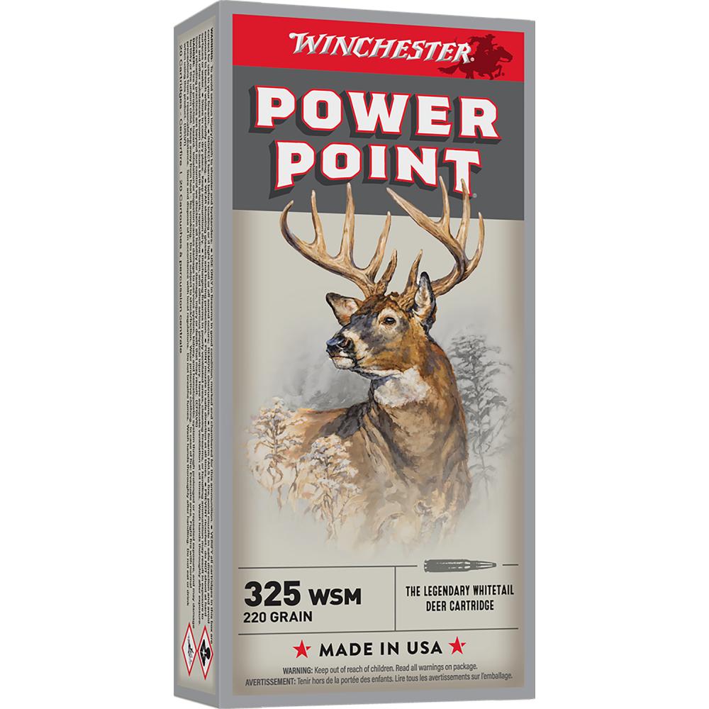 Winchester Ammo Power-Point 325WSM 220gr 20 Per Box