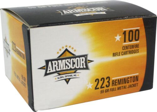 ARMSCOR 223 55GR FMJ 100RD