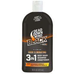 DDW 127160     BLACK PREMIUM 3-IN-1 BODY 16OZ