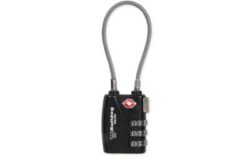 BDOG BD8022      TSA LOCK W/STEEL CABLE