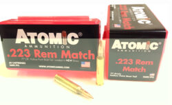 ATOMIC 223 REM 77GR MATCH BTHP