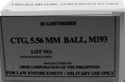 ARMSCOR 223 REM 55GR FMJ