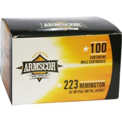 ARMSCOR AMMO 223REM 62GR FMJ 100/12 VALUE PACK