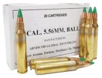 ARMS 50173 M855       5.56  62 FMJ           20/50