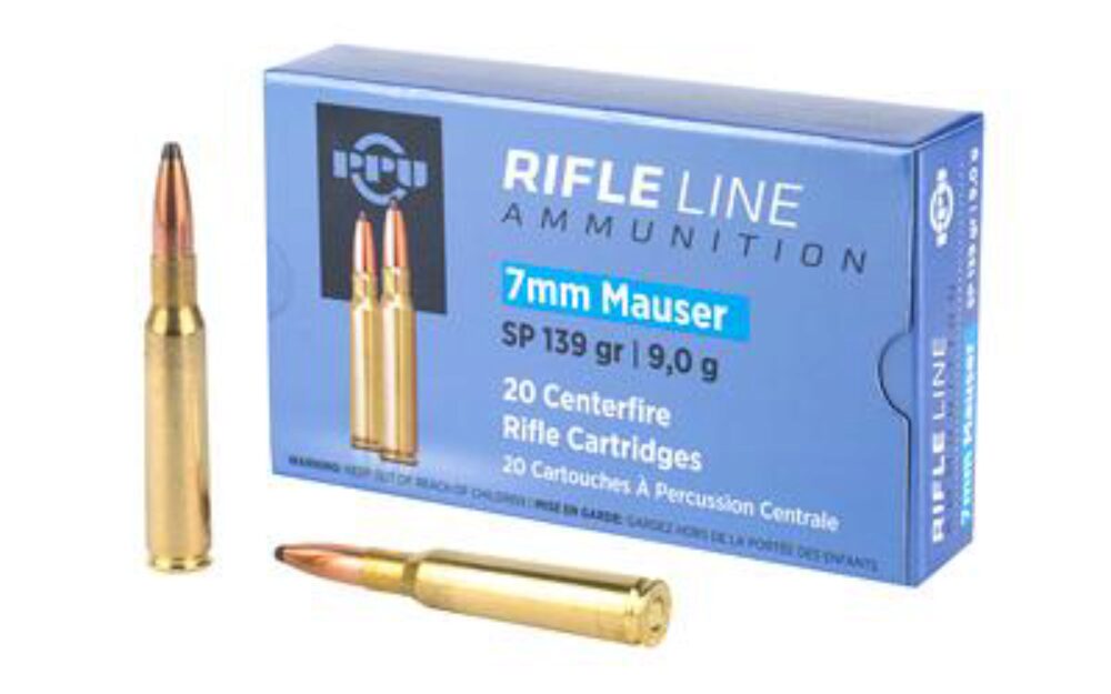 PPU 7X57MM MAUSER 139GR JSP