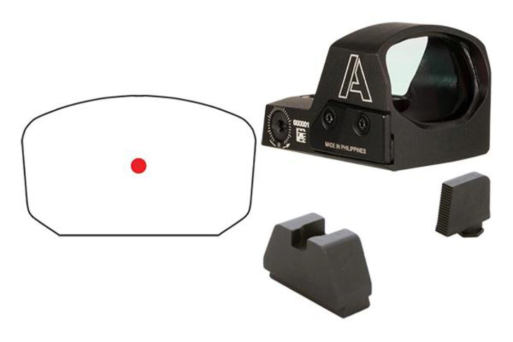 AMER HVN04   HAVEN REDDOT SGT 5.0 MOA  CARRY COMBO