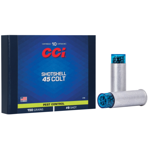 CCI45COLTSHOTSHELLS150GR10RD20BXCS#9SHOT CCI45COLTSHOTSHELLS150GR10RD20BXCS#9SHOT