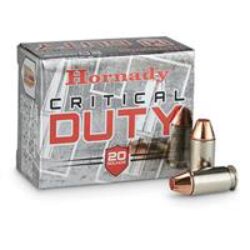 Hornady 90926 Critical Duty  45 ACP +P 220 gr Hornady FlexLock (FL) 20 Per Box/ 10 Cs