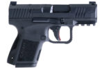 Canik HG7620N MC9  9mm Luger 12+1/15+1 3.18 Black Steel Barrel, Tennifer w/Black Cerakote Optic Ready/Serrated Slide, Black Polymer Frame w/Picatinny Rail. Black Polymer Grips