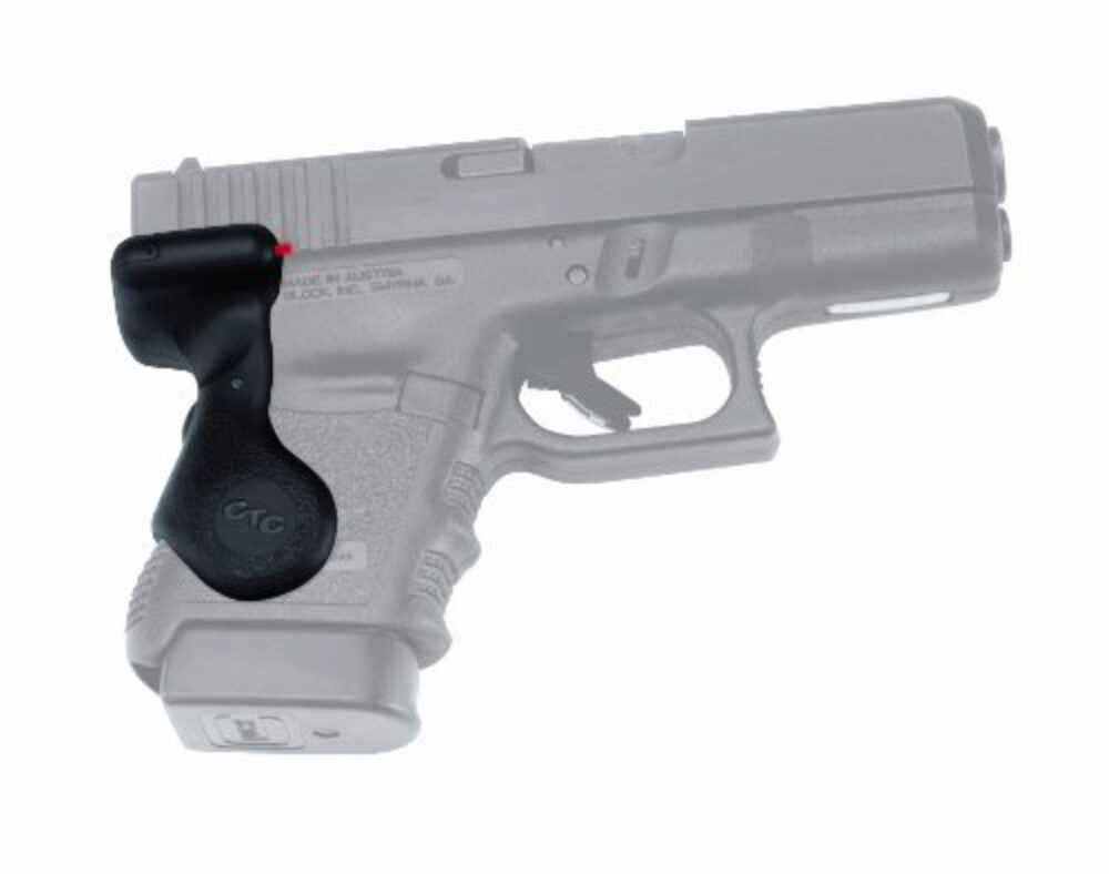 Crimson Trace LG629 Lasergrips  Black Red Laser 5mW 633nM Wavelength Compatible w/ Glock 29/30 Gen3 Grip Replacement Mount