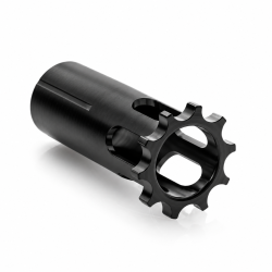 Axis MFG Stainless Pistol Booster Piston 1/2x28 (Black)