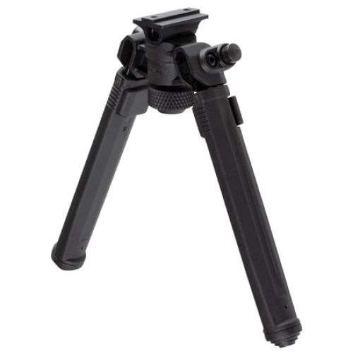 Magpul MAG951-BLK Bipod  made of Aluminum with Black Finish, ARMS 17S-Style Attachment