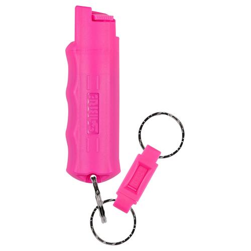 Sabre Pepper Spray Red USA Formula Spray 25 Bursts Range 10ft Pink