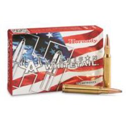 Hornady 8108 American Whitetail  30-06 Springfield 150 gr InterLock Spire Point 20 Per Box/ 10 Cs