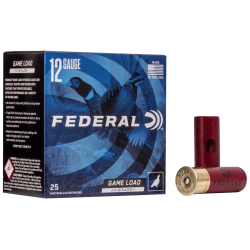 20 Rounds Federal Game-Shok High-Brass 12GA 2.75