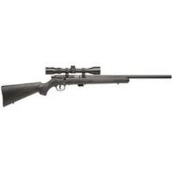 Savage Arms 29200 Mark II FVXP 22 LR Caliber with 5+1 Capacity, 21 Barrel, Matte Blued Metal Finish, Matte Black Synthetic Stock & AccuTrigger Right Hand (Full Size) Includes 3-9x40mm Scope