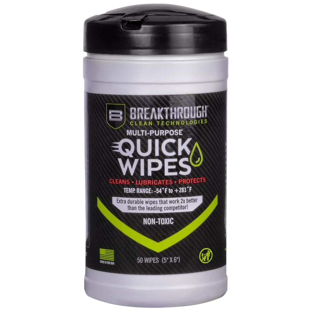 Breakthrough Clean Quick Wipes 50Pk