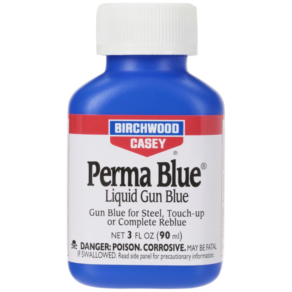 Birchwood Casey 13125 Perma Blue Liquid Gun Blue 3 oz Bottle