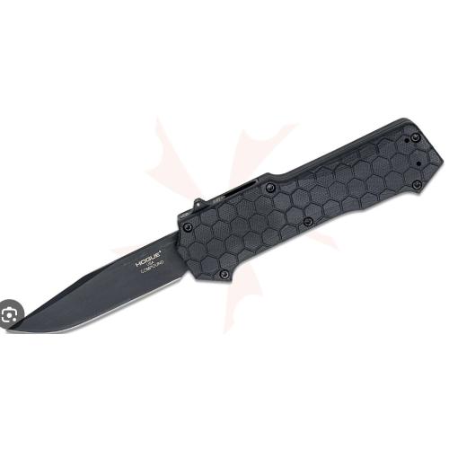 Hogue Comp 3.5 OTF CP Blk Fin G10 Sld Blk TS