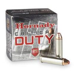 Hornady 90511 Critical Duty  357 Mag 135 gr Hornady FlexLock (FL) 25 Per Box/ 10 Cs