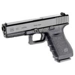 Glock PF2050203 G20 Gen3 Short Frame 10mm Auto 15+1 4.61 Black GMB Barrel/Matte Black Serrated Steel Slide/Black Polymer Frame w/Picatinny Rail/Black Textured Finger Grooved Polymer Grips Right Hand