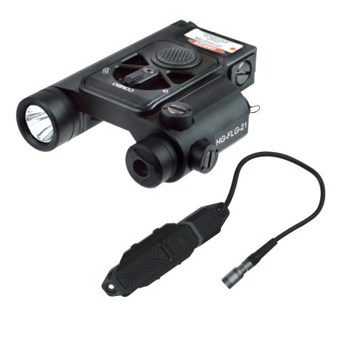 BBF TACTICAL CFD W/E ADJ GREEN LASER/MAX 650 LUMEN LED LIGHT COMBO