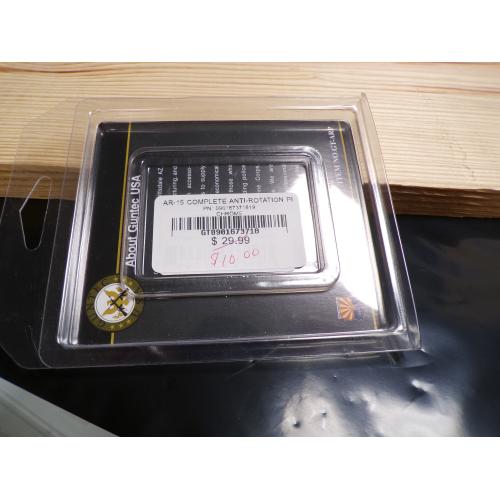 AR-15 COMPLETE ANTI-ROTATION PIN SET-CHROME