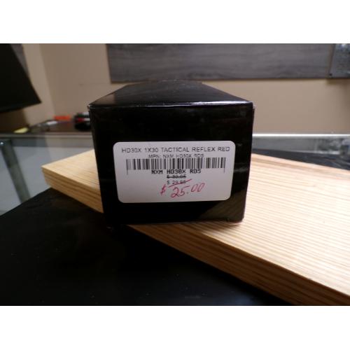 HD30X 1X30 TACTICAL REFLEX RED DOT SIGHT