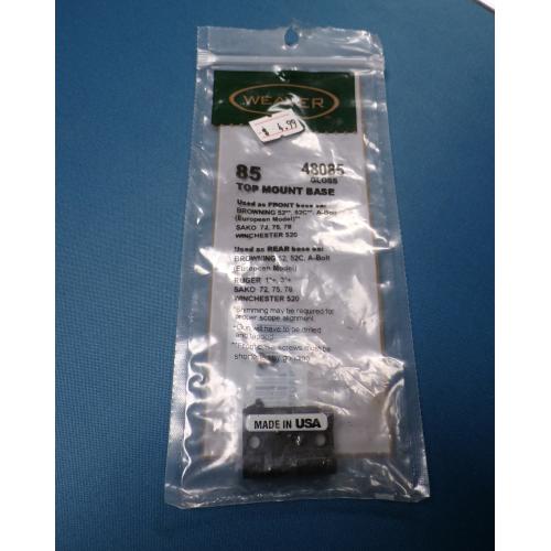 WEAVER TOP MOUNT BASE GLOSS