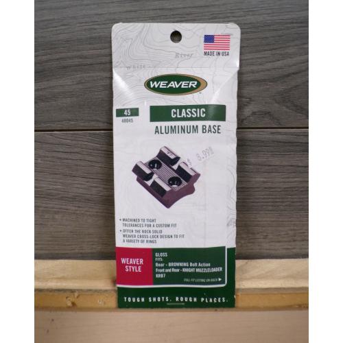 WEAVER ALUMINUM BASE GLOSS WEAVER STYLE