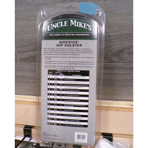 UNCLE MIKES SIDEKICK HIP HOLSTER 81041 SIZE 4
