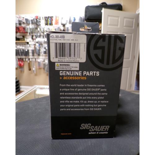 SIG SAUER HOLSTER FOR P365 IWB/OWB