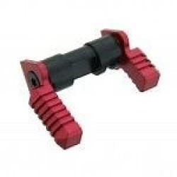 AR15 AMBIDEXTROUS SAFETY SELECTOR LEVER GEN 2/ALUMINUM RED