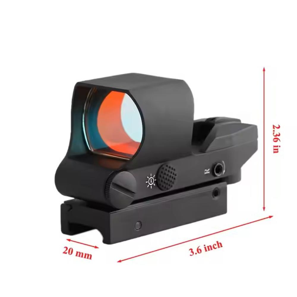 HARDHIDE OPTICS RED DOT SIGHT SHOCKPROOF/WATERPROOF/FOG PROOF