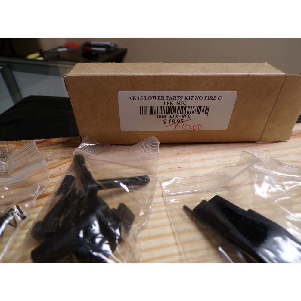 AR 15 LOWER PARTS KIT NO FIRE CONTROL