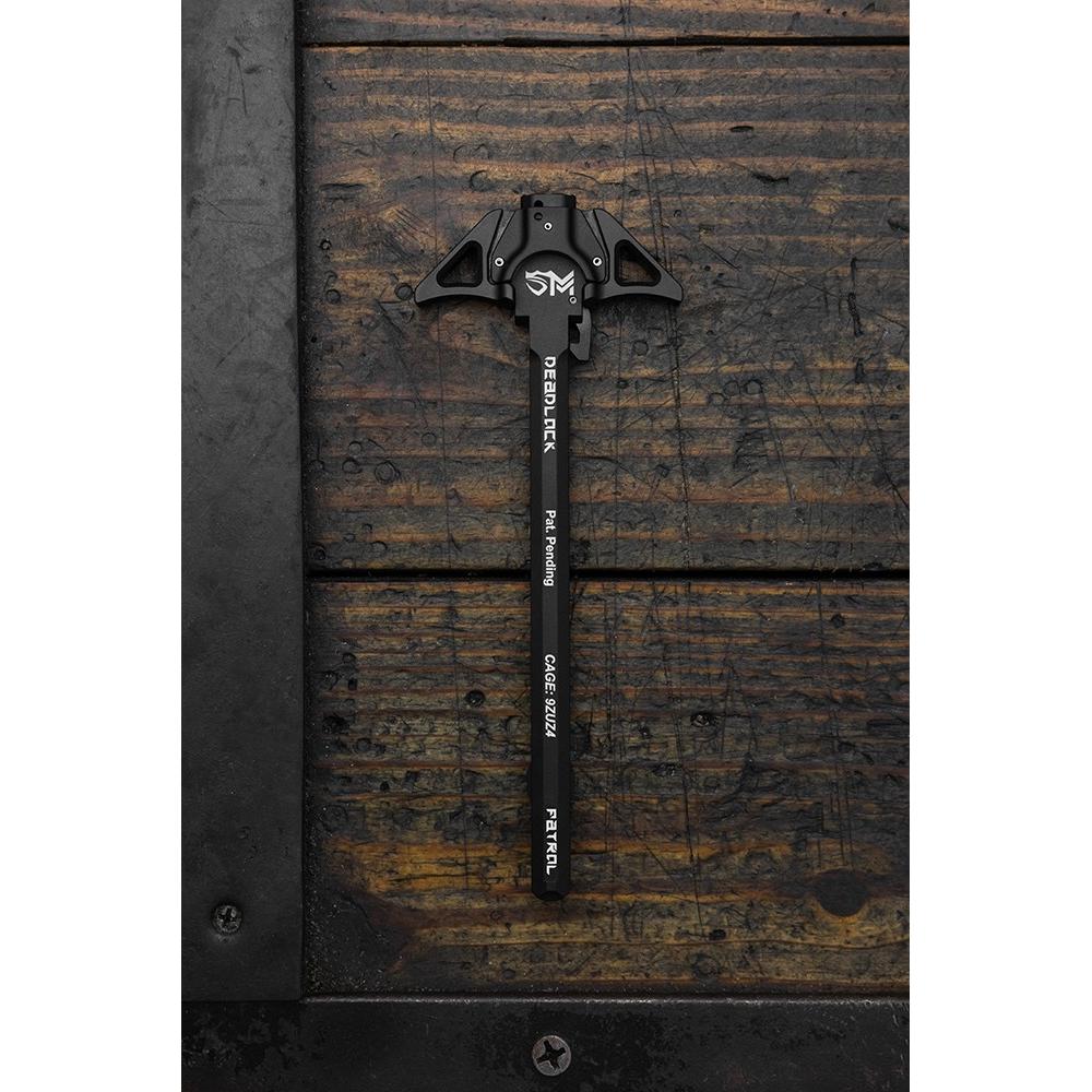 DEADLOCK CHARGING HANDLE AR15 PATROL - BLACK